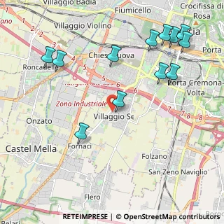 Mappa Via Nona, 25125 Brescia BS, Italia (2.50083)