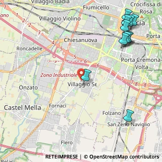 Mappa Via Nona, 25125 Brescia BS, Italia (2.99273)