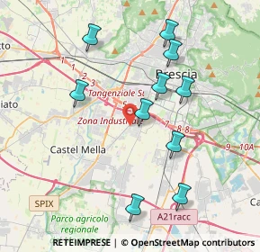 Mappa Via Nona, 25125 Brescia BS, Italia (4.37)