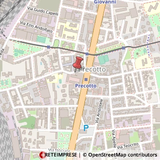 Mappa Via Bernardo Rucellai, 23, 20126 Milano, Milano (Lombardia)