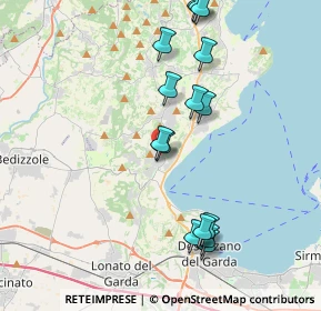 Mappa Via Bertanigra, 25080 Padenghe Sul Garda BS, Italia (4.112)