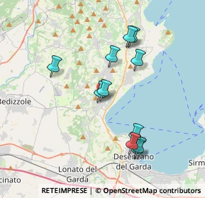 Mappa Via Bertanigra, 25080 Padenghe Sul Garda BS, Italia (3.49545)