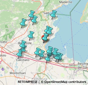 Mappa Via Bertanigra, 25080 Padenghe Sul Garda BS, Italia (6.3195)