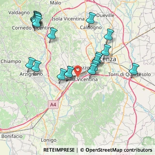 Mappa , 36077 Altavilla Vicentina VI, Italia (9.0925)