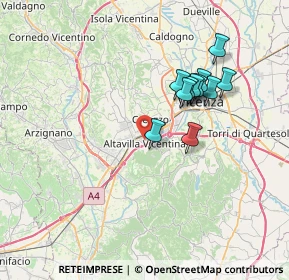 Mappa , 36077 Altavilla Vicentina VI, Italia (6.21182)