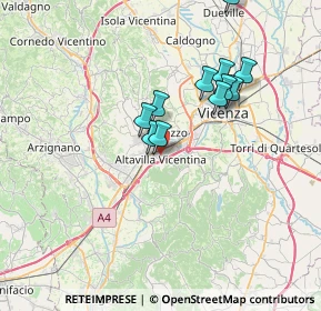 Mappa , 36077 Altavilla Vicentina VI, Italia (6.18364)