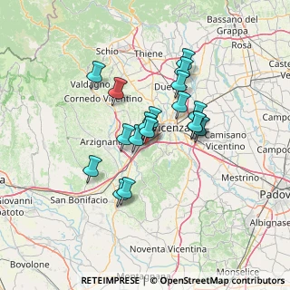Mappa , 36077 Altavilla Vicentina VI, Italia (10.75833)
