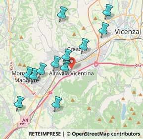 Mappa , 36077 Altavilla Vicentina VI, Italia (4.02417)