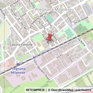 Mappa Via Genova, 22, 20010 Pregnana Milanese, Milano (Lombardia)