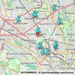 Mappa Via Filippo de Pisis, 20157 Milano MI, Italia (2.22364)