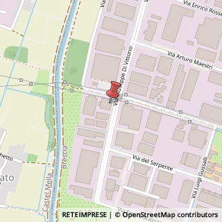 Mappa Via Giuseppe di Vittorio, 30, 25100 Brescia, Brescia (Lombardia)