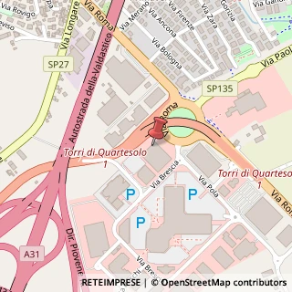 Mappa Via Brescia, 36040 Torri di Quartesolo, Vicenza (Veneto)