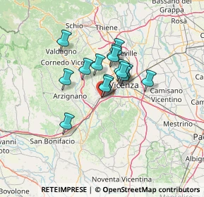 Mappa Via Antonio Vivaldi, 36077 Altavilla Vicentina VI, Italia (9.03467)