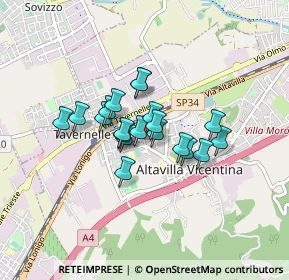 Mappa Via Antonio Vivaldi, 36077 Altavilla Vicentina VI, Italia (0.554)