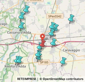 Mappa Via Nenni Pietro, 24047 Treviglio BG, Italia (3.99867)