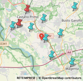 Mappa Via Somma Francesco, 20012 Cuggiono MI, Italia (4.62818)