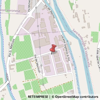 Mappa Via dei Marmisti, 36, 37010 Costermano, Verona (Veneto)