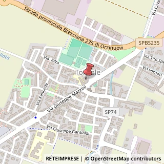 Mappa Via G. Mazzini, 12, 25030 Torbole Casaglia, Brescia (Lombardia)