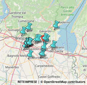 Mappa Via Cristoforo Colombo, 25081 Bedizzole BS, Italia (10.4365)