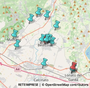Mappa Via Cristoforo Colombo, 25081 Bedizzole BS, Italia (3.56)