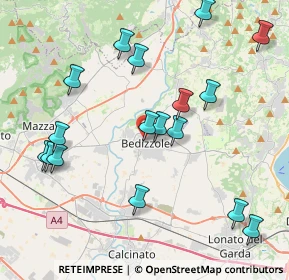 Mappa Via Cristoforo Colombo, 25081 Bedizzole BS, Italia (4.41824)