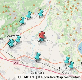 Mappa Via Cristoforo Colombo, 25081 Bedizzole BS, Italia (4.4925)
