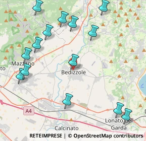 Mappa Via Cristoforo Colombo, 25081 Bedizzole BS, Italia (5.04786)