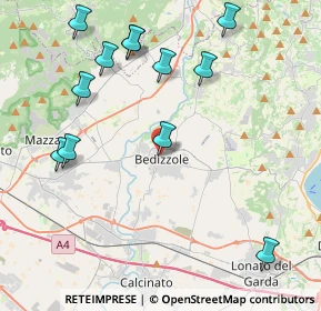 Mappa Via Cristoforo Colombo, 25081 Bedizzole BS, Italia (4.765)