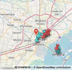 Mappa Via Castellana, 30174 Venezia VE, Italia (5.83818)