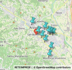 Mappa Via Lombardia, 36071 Arzignano VI, Italia (1.37636)