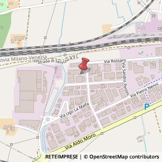 Mappa Via Rossaro, 28, 24047 Treviglio, Bergamo (Lombardia)