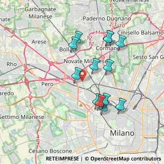 Mappa 20157 Milano MI, Italia (3.44231)