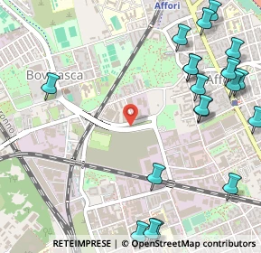 Mappa Via Martin Luther King, 20161 Milano MI, Italia (0.7325)