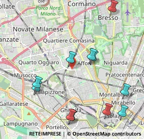 Mappa Via Martin Luther King, 20161 Milano MI, Italia (2.43364)