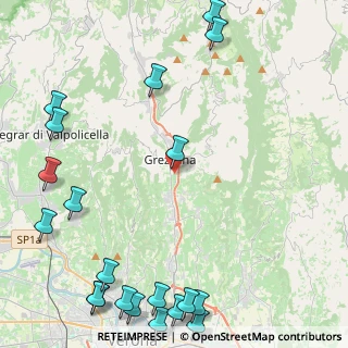 Mappa Via Pietro Paolo Arvedi, 37023 Grezzana VR, Italia (6.721)