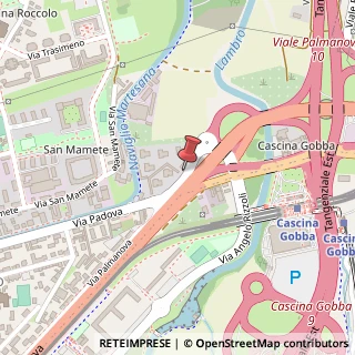 Mappa Via Padova, 353, 22079 Milano, Milano (Lombardia)