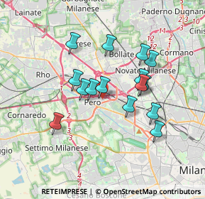 Mappa Via Capo Rizzuto, 20151 Milano MI, Italia (2.99333)