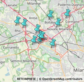 Mappa Via Capo Rizzuto, 20151 Milano MI, Italia (2.82)