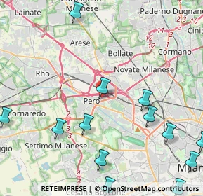 Mappa Via Capo Rizzuto, 20151 Milano MI, Italia (5.86846)