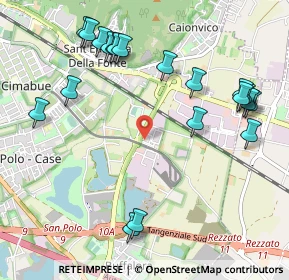 Mappa Ingresso parcheggio metropolitana sant'eufemia, 25135 Brescia BS, Italia (1.217)