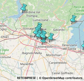 Mappa Ingresso parcheggio metropolitana sant'eufemia, 25135 Brescia BS, Italia (10.29909)