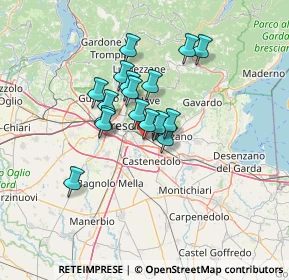 Mappa Ingresso parcheggio metropolitana sant'eufemia, 25135 Brescia BS, Italia (9.84824)