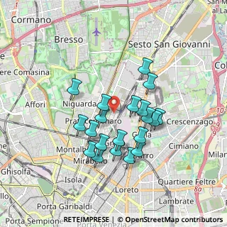 Mappa Viale dell'Innovazione, 20125 Milano MI, Italia (1.5255)