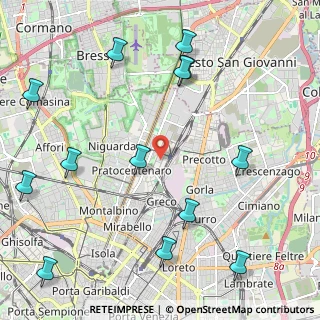 Mappa Viale dell'Innovazione, 20125 Milano MI, Italia (2.77154)