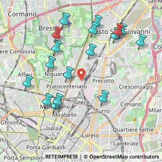 Mappa Viale dell'Innovazione, 20125 Milano MI, Italia (2.32235)