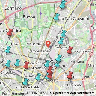 Mappa Viale dell'Innovazione, 20125 Milano MI, Italia (2.842)