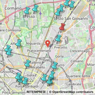 Mappa Viale dell'Innovazione, 20125 Milano MI, Italia (3.2135)