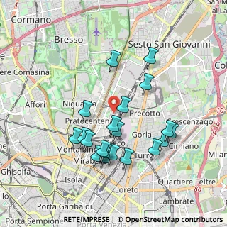Mappa Viale dell'Innovazione, 20125 Milano MI, Italia (1.796)