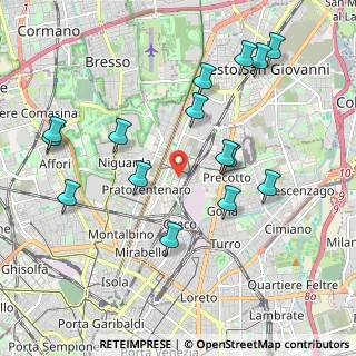 Mappa Viale dell'Innovazione, 20125 Milano MI, Italia (2.14867)