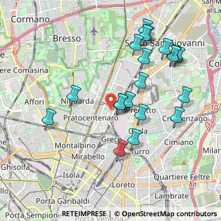 Mappa Viale dell'Innovazione, 20125 Milano MI, Italia (2.056)